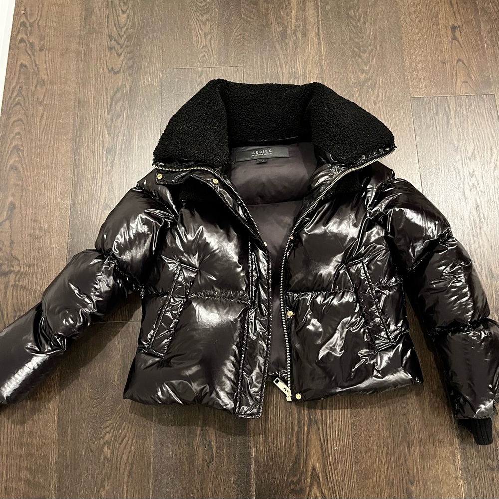 NB Series by Nicole Benisti Black Puffer Jacket